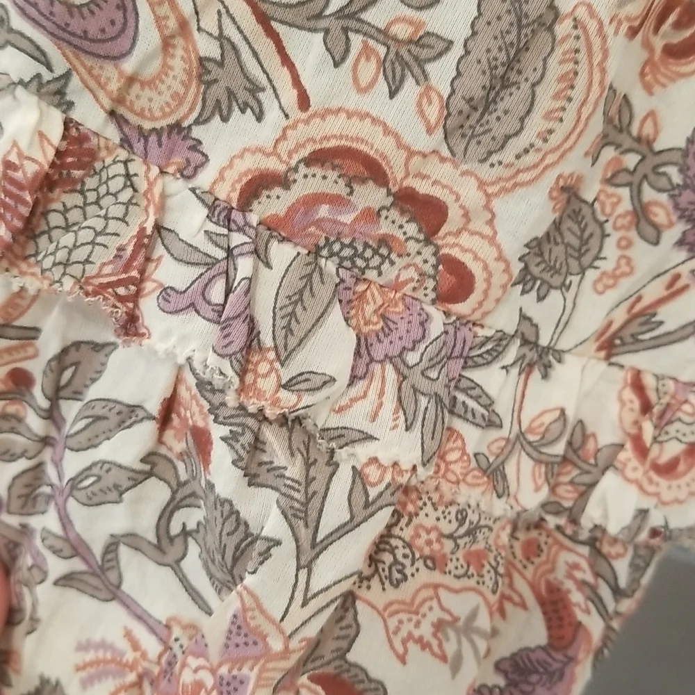 💕ANTHROPOLOGIE LOVE THE LABEL💕 Botanical Top M